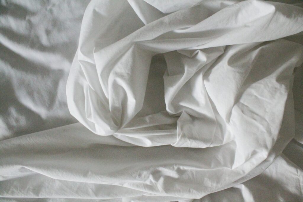 Parure de Lit Coton Bio Blanc Cassé
